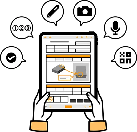 Creating/Inputting forms with i-Reporter