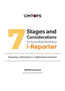 7stages and considerations <br>for successfully deploying <br>i-Reporter